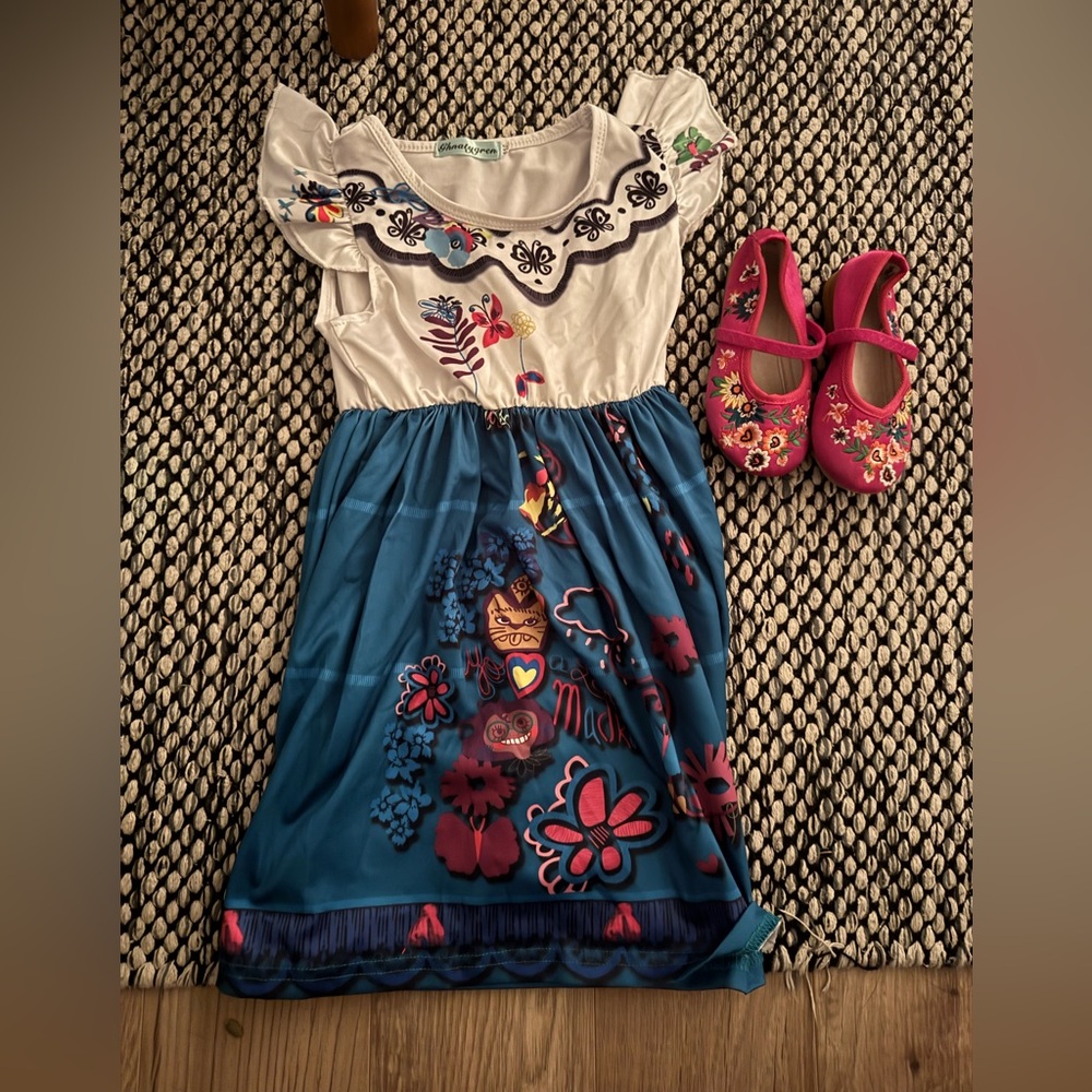 Mirabelle Halloween Costume Dress & Shoes